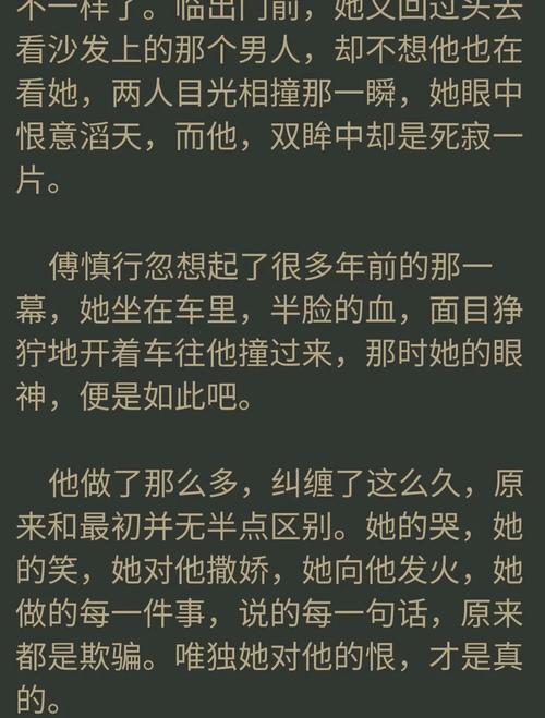 掌中之物全文在线阅读 | 傅慎行何妍结局